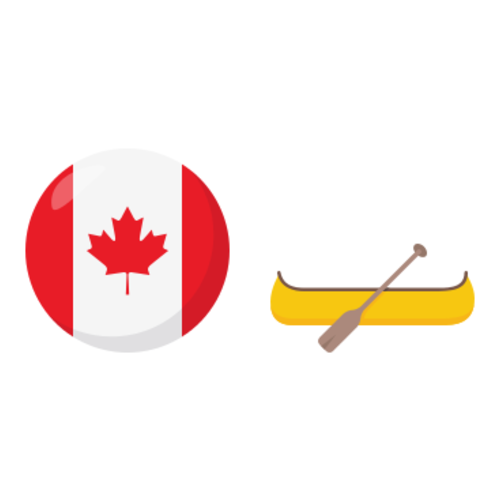 🇨🇦🛶 Emoji Domain EmojiOne rendering